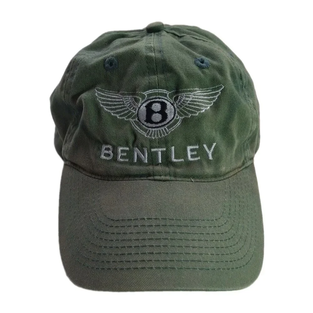 Bentley Hat Baseball Cap Adjustable Green 100% Cotton Otto Brand Cars Luxury